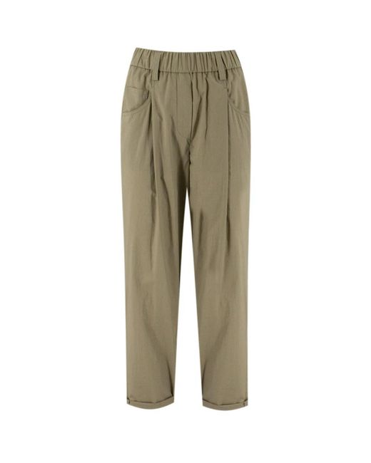Brunello Cucinelli Green Chinos