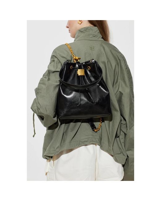 Balmain Black Pulse Backpack