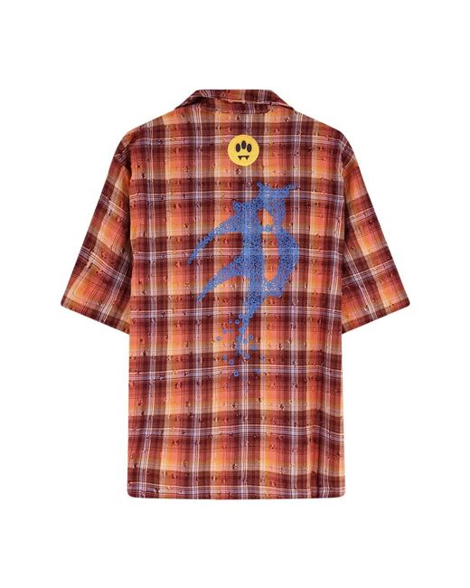 Barrow Red Short Sleeve Shirts for men
