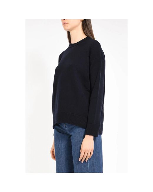Max Mara Black Round-Neck Knitwear