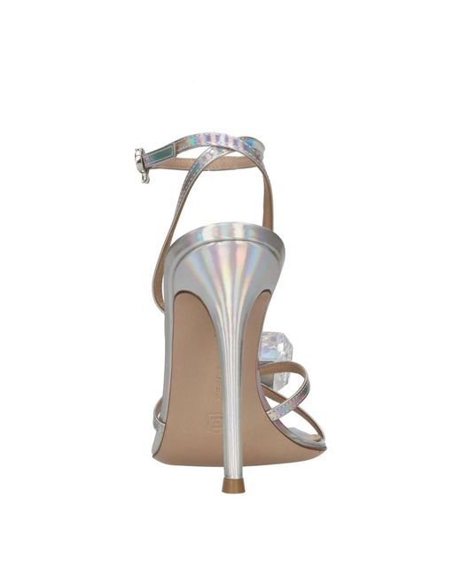 Gianvito Rossi Gray High Heel Sandals