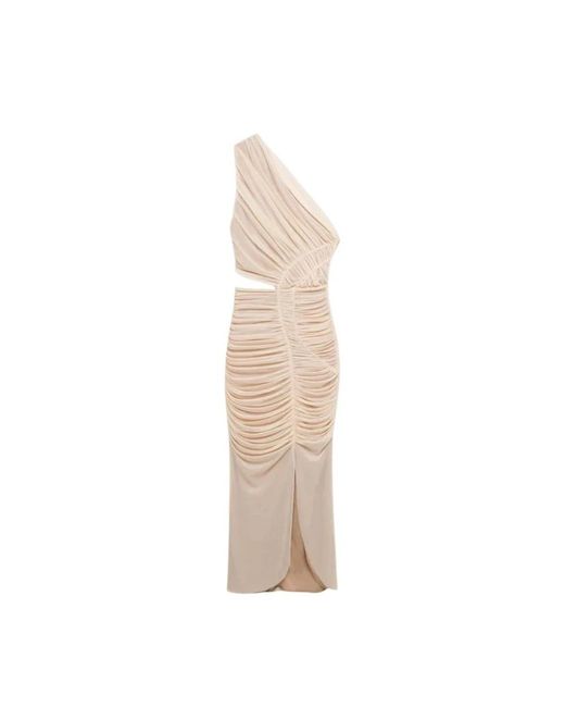 Jonathan Simkhai Midi Dresses in het Natural