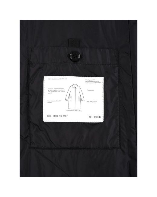 Aspesi Black Parkas