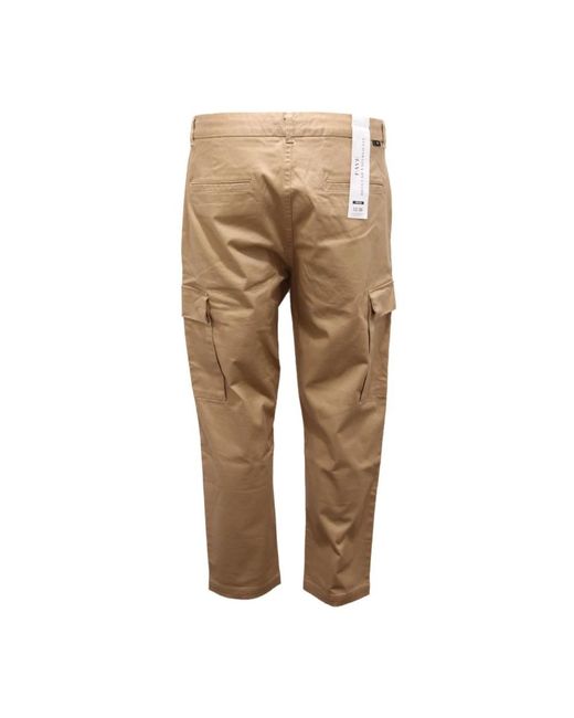 Scotch & Soda Cargo Fave Regular Tape Fit Broek in het Natural voor heren