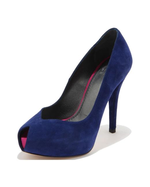 Stuart Weitzman Blue Saphine Wildleder Pumps Schuhe