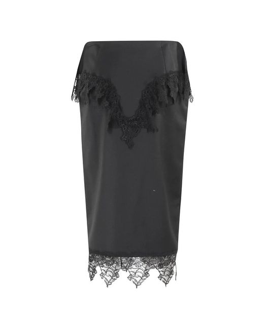 Midi Skirts Blumarine de color Gray