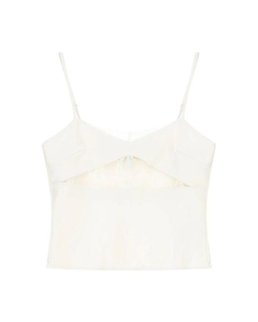 Imperial Tops ,Wit ,Polyester Canotta in het White