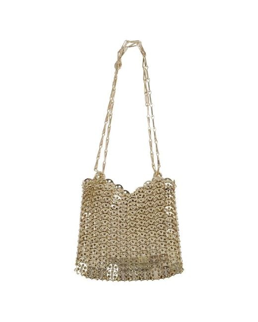Rabanne Metallic Shoulder Bags