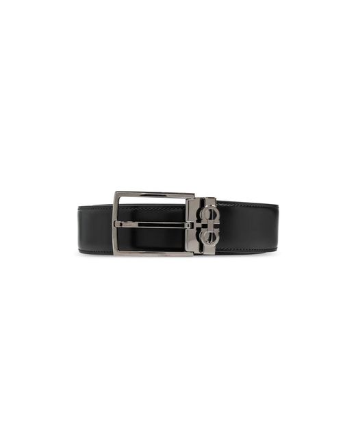 Ferragamo Double Adjus Riem in het Black voor heren