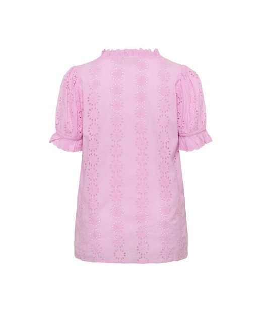 Kaffe Pink Bluse