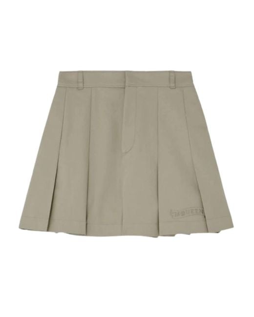 McQueen Gray Short Shorts