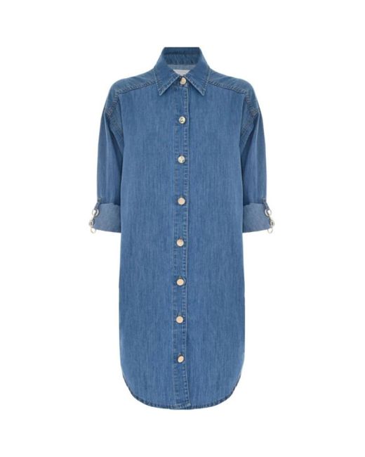 Kocca Blue Shirt Dresses