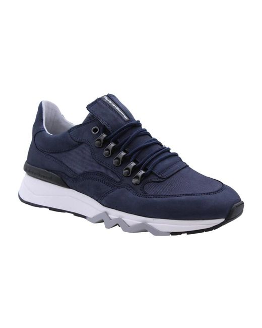 Floris Van Bommel Blue Sneakers for men