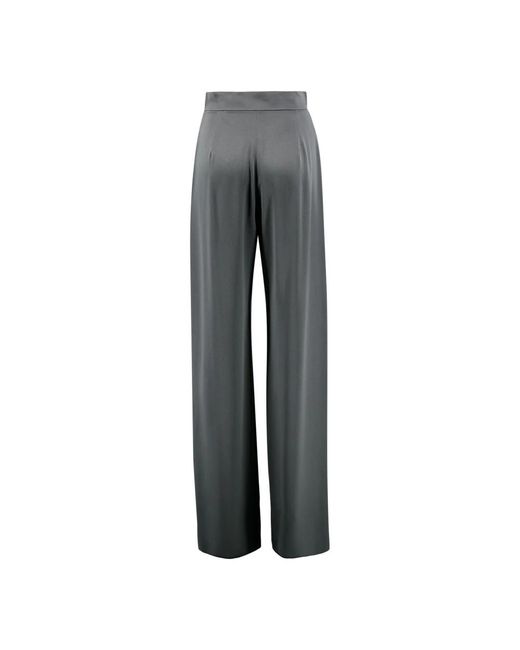 Trousers > wide trousers Weekend by Maxmara en coloris Gray