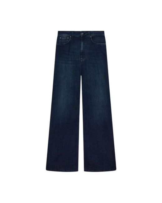 Dondup Blue Wide Jeans