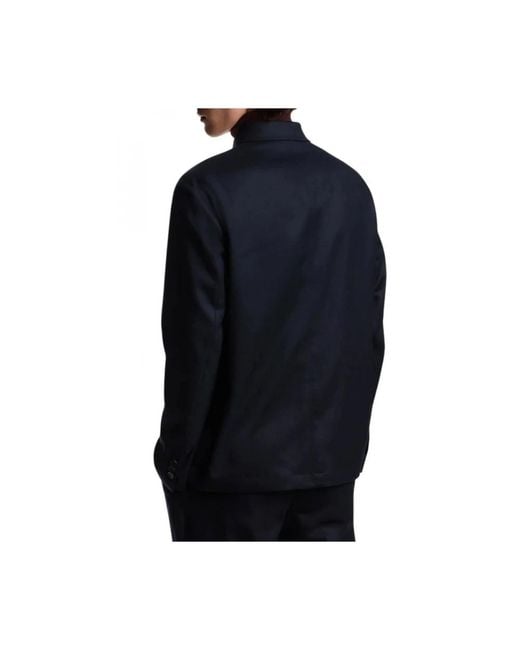 Emporio Armani Blue Light Jackets for men