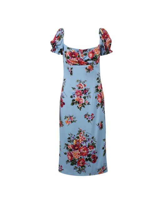 Dolce & Gabbana Blue Midi Dresses