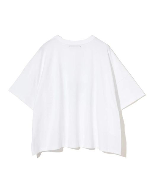 Undercover White Weiße cropped t-shirt