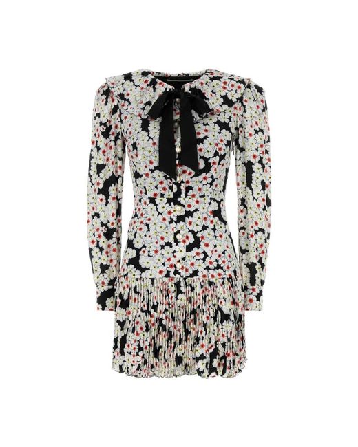 Alessandra Rich Black Short Dresses