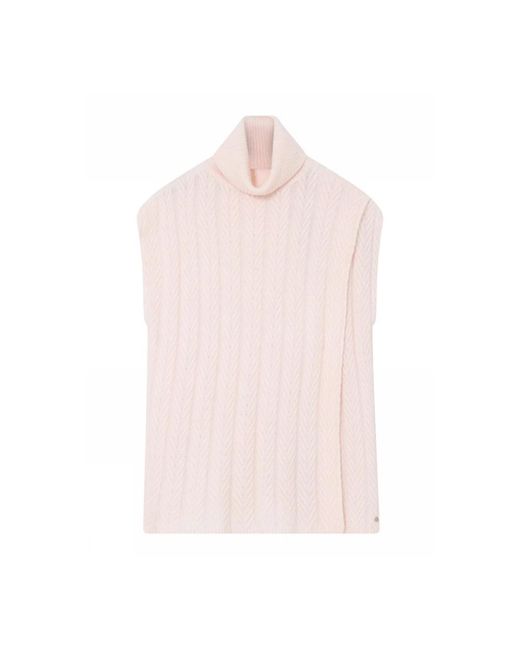 GUSTAV Pink Turtlenecks