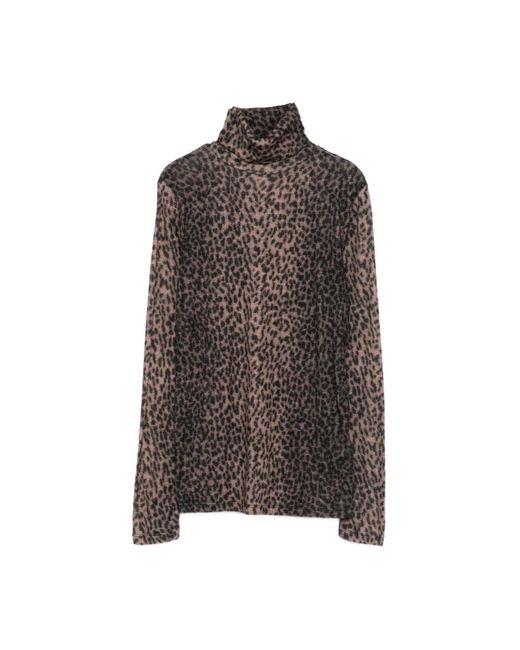 Majestic Filatures Turtlenecks in het Brown