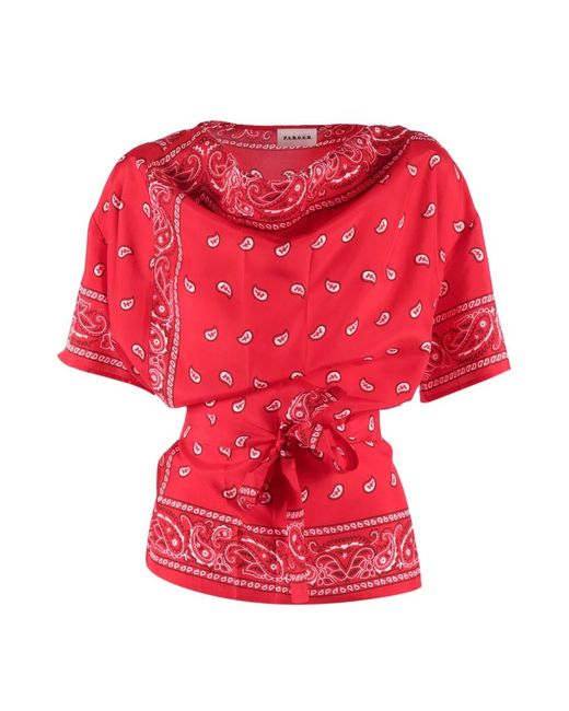 Blouses P.A.R.O.S.H. en coloris Red