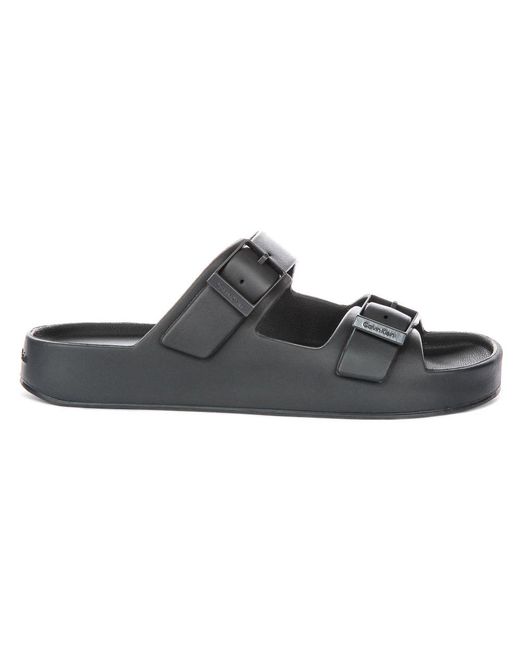 Calvin Klein Black Sliders for men