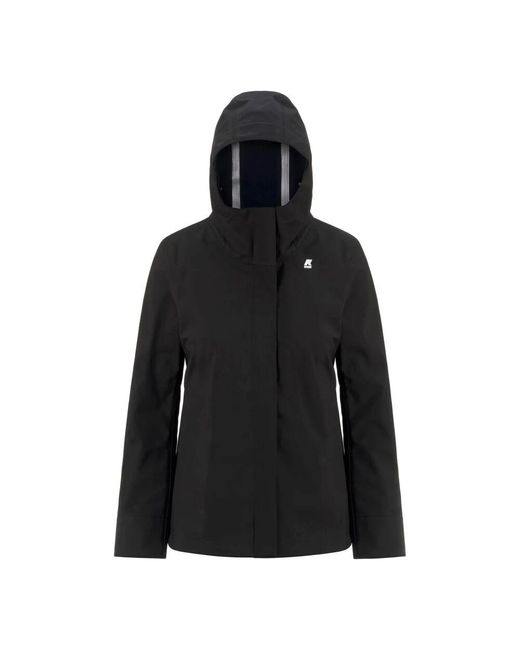 K-Way Black Gebundene jacke