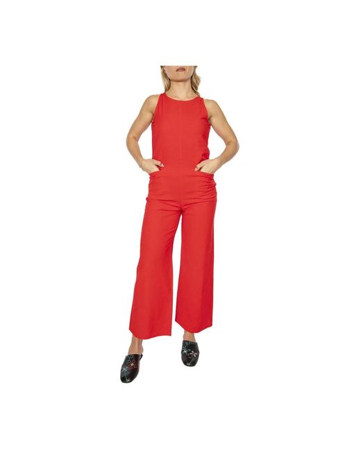Jumpsuits Thinking Mu de color Red