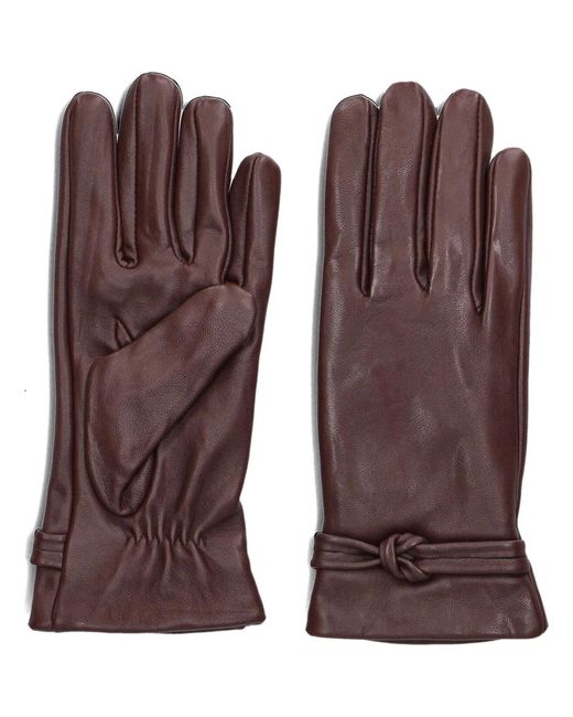Notre-v Brown Elegante Bordeaux Handschuhe