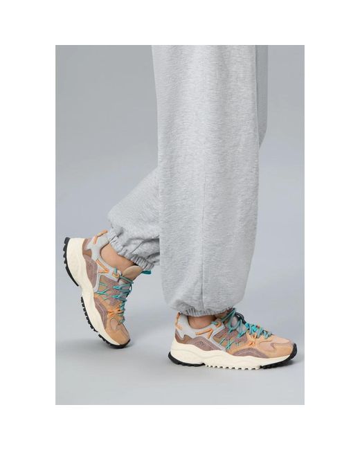 Flower Mountain White Sneakers