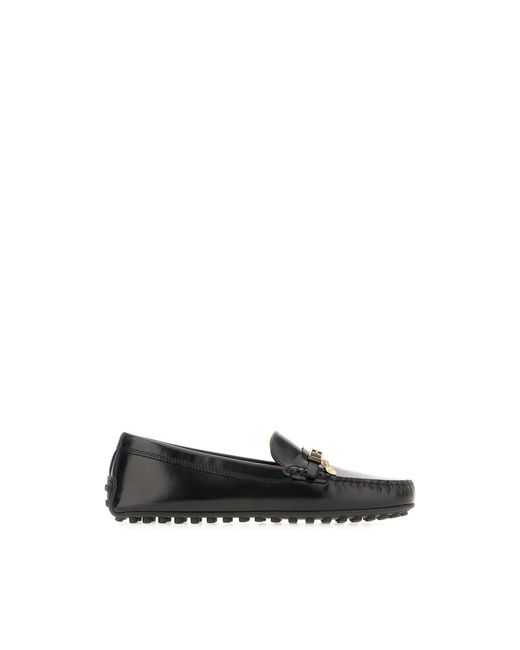 Tod's Black Loafers