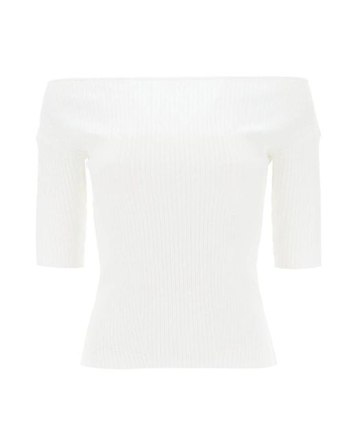 Knitwear > round-neck knitwear Weekend by Maxmara en coloris White