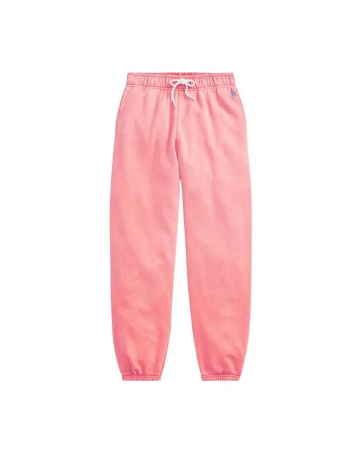 Ralph Lauren Roze Joggingbroek in het Pink