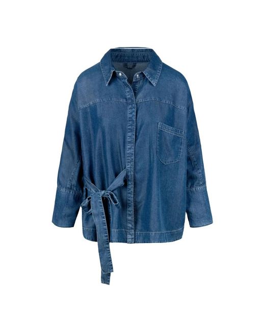 Hèst Denim Hemden in het Blue