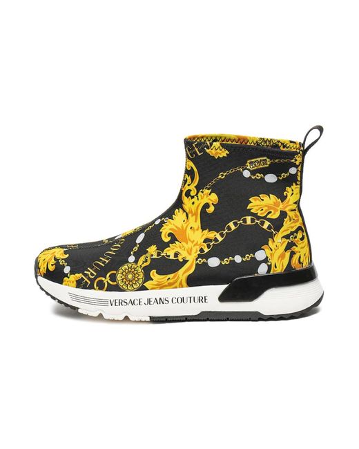 Versace Jeans Couture Yellow Sneakers