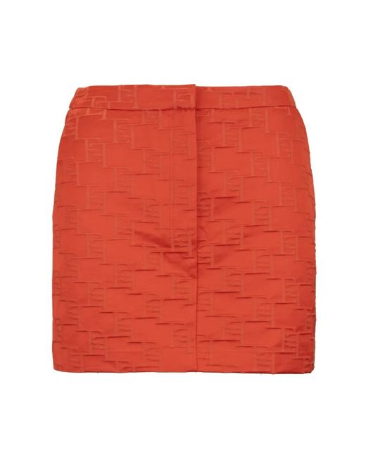 Elisabetta Franchi Short Skirts in het Red