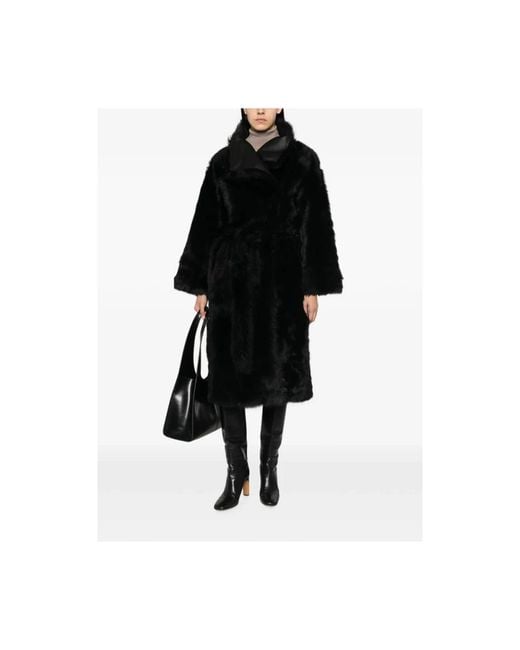 Yves Salomon Black Coats