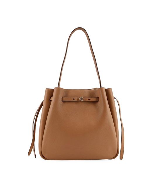 Tory Burch Brown Bucket Bags
