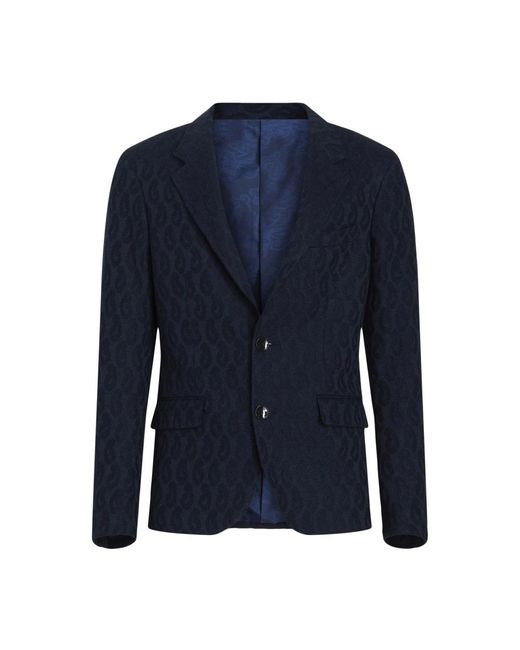Etro Blazers in het Blue voor heren