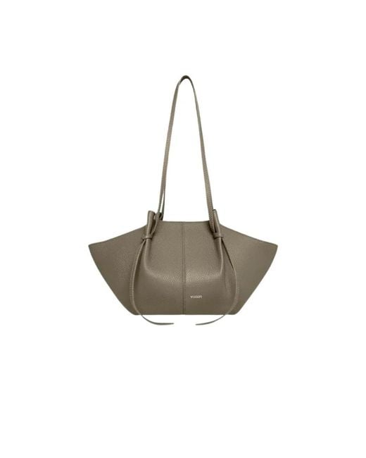 Yuzefi Gray Shopping Bags