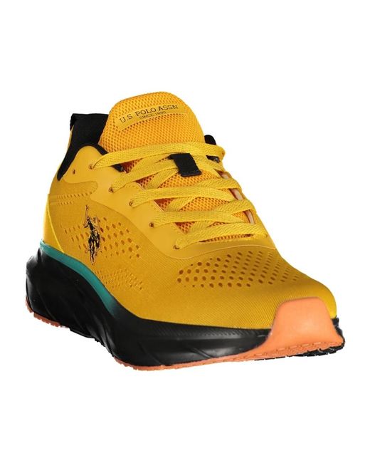 U.S. POLO ASSN. Yellow Sneakers for men