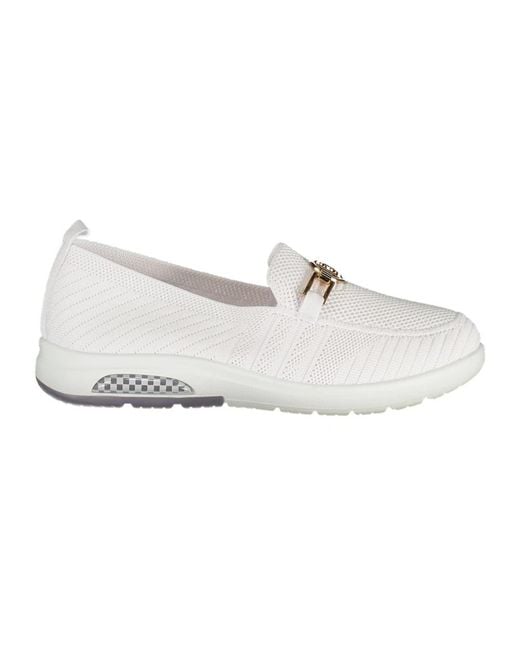 Laura Biagiotti White Loafers