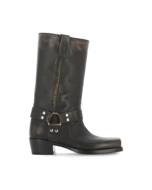 Paris Texas Gray High Boots