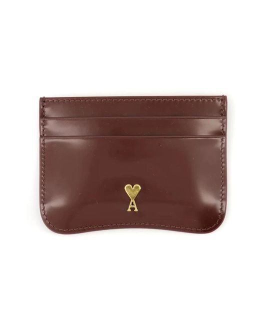 Wallets & Cardholders di AMI in Brown