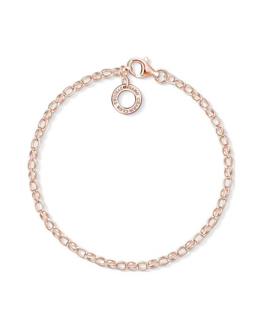 Thomas Sabo Accessoires ,Geel ,Armband X0243-415-40-L17 in het Metallic