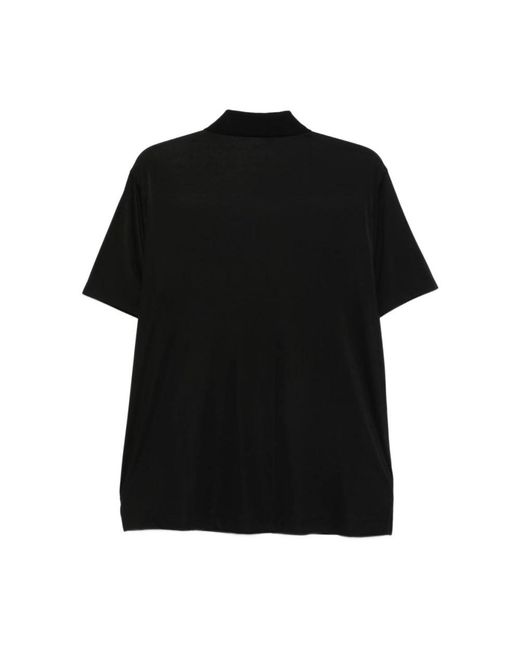Emporio Armani Men's Black Polo Shirts
