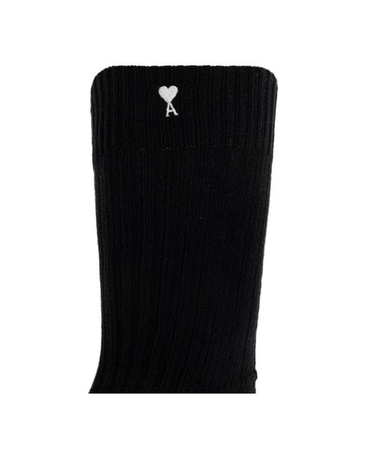 Socks di AMI in Black da Uomo