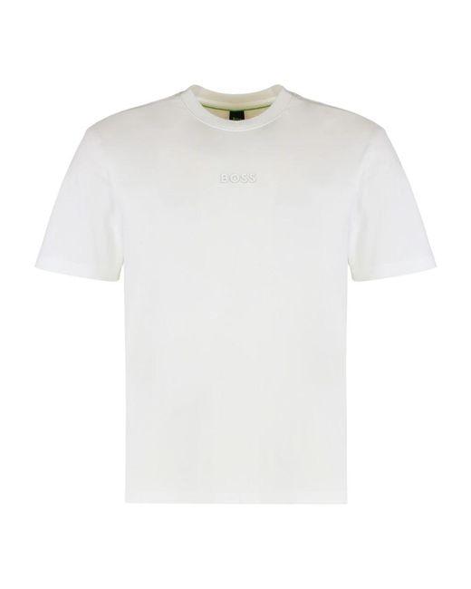Boss White T-Shirts for men