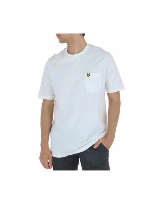 Lyle & Scott Blue T-Shirts for men